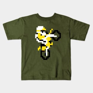 80's Vintage Motorcycle Racing Game Kids T-Shirt